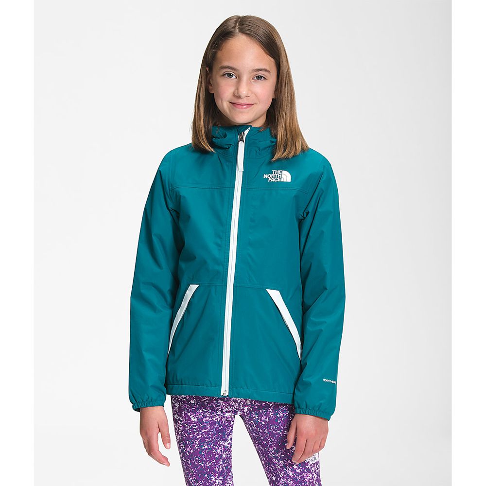 The North Face Waterproof Jackets Girls Australia - The North Face Warm Storm Dark Blue Dryvent (DEC